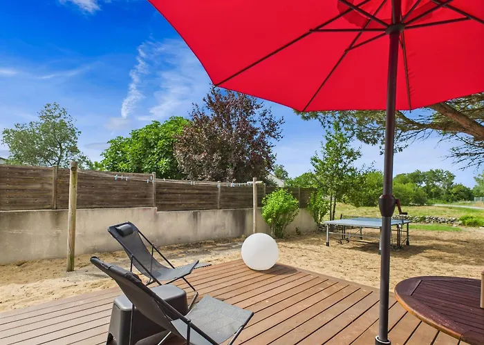 Maison Familiale Et Colorée Avec Jardin Pour 6 Hébergement de vacances Longeville-sur-Mer